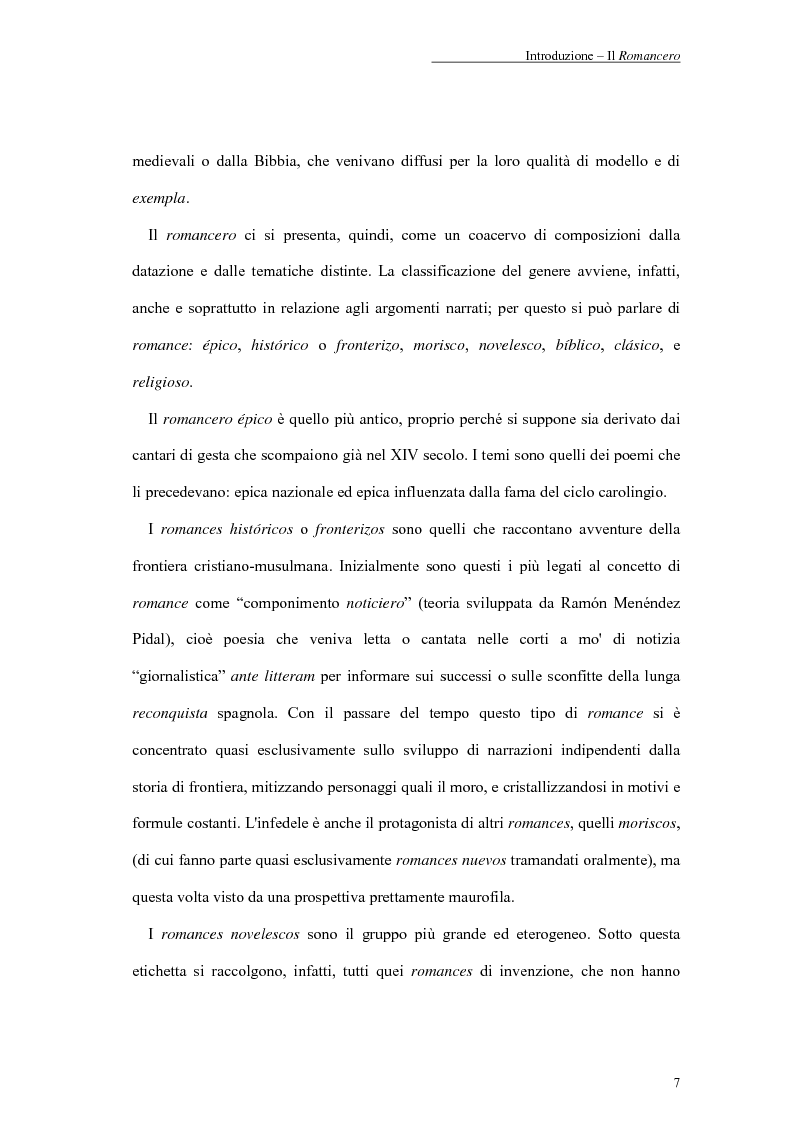 Anteprima della tesi: La leggenda degli Infanti di Lara nel Romancero, Pagina 4
