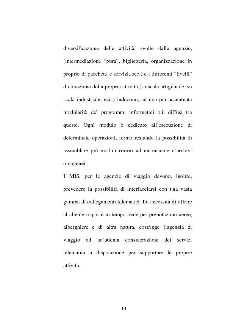 Anteprima della tesi: Globalizzazione del mercato ed evoluzione dell'offerta delle imprese di viaggio e turismo, Pagina 9