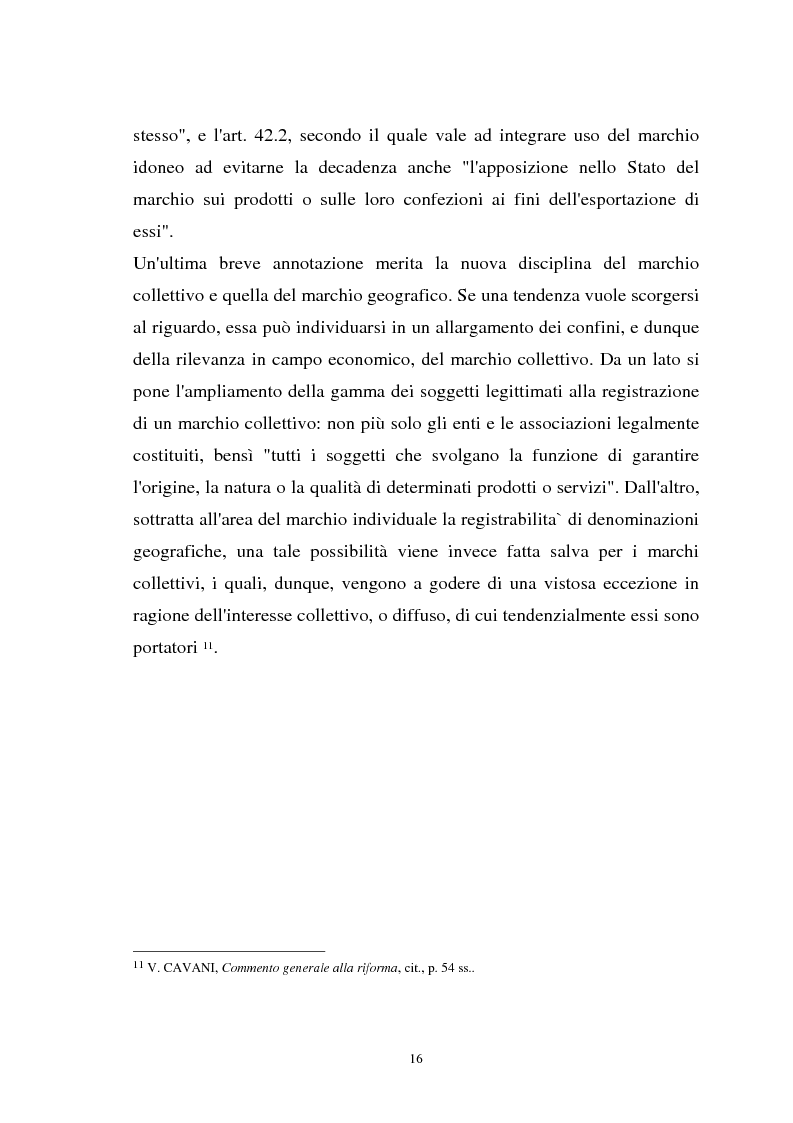 Anteprima della tesi: Il marchio che gode di rinomanza, Pagina 13
