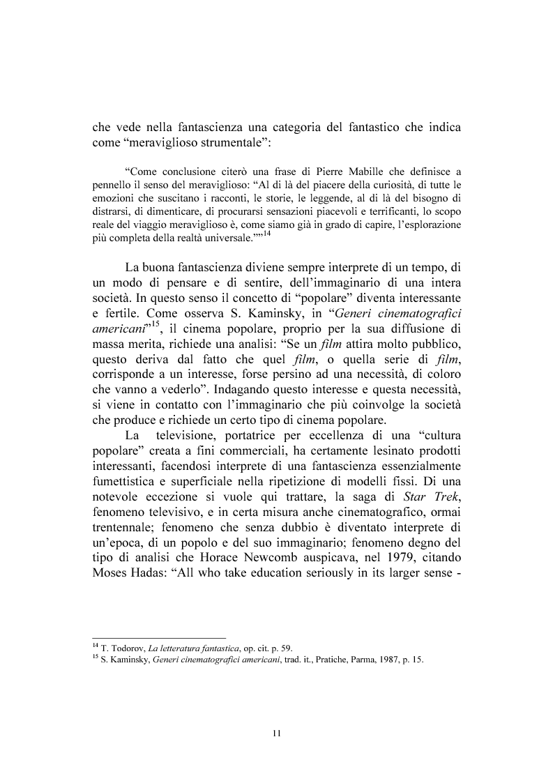 Anteprima della tesi: Immaginario e tecnologia nella saga di Star Trek, Pagina 7
