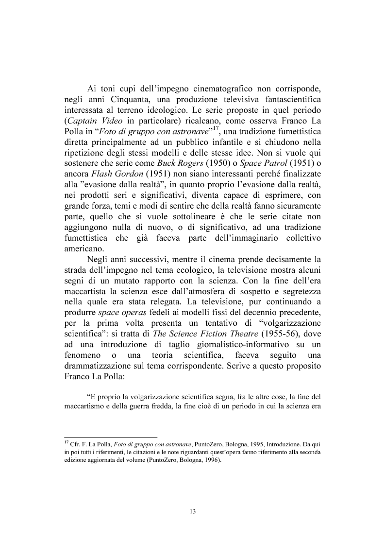 Anteprima della tesi: Immaginario e tecnologia nella saga di Star Trek, Pagina 9