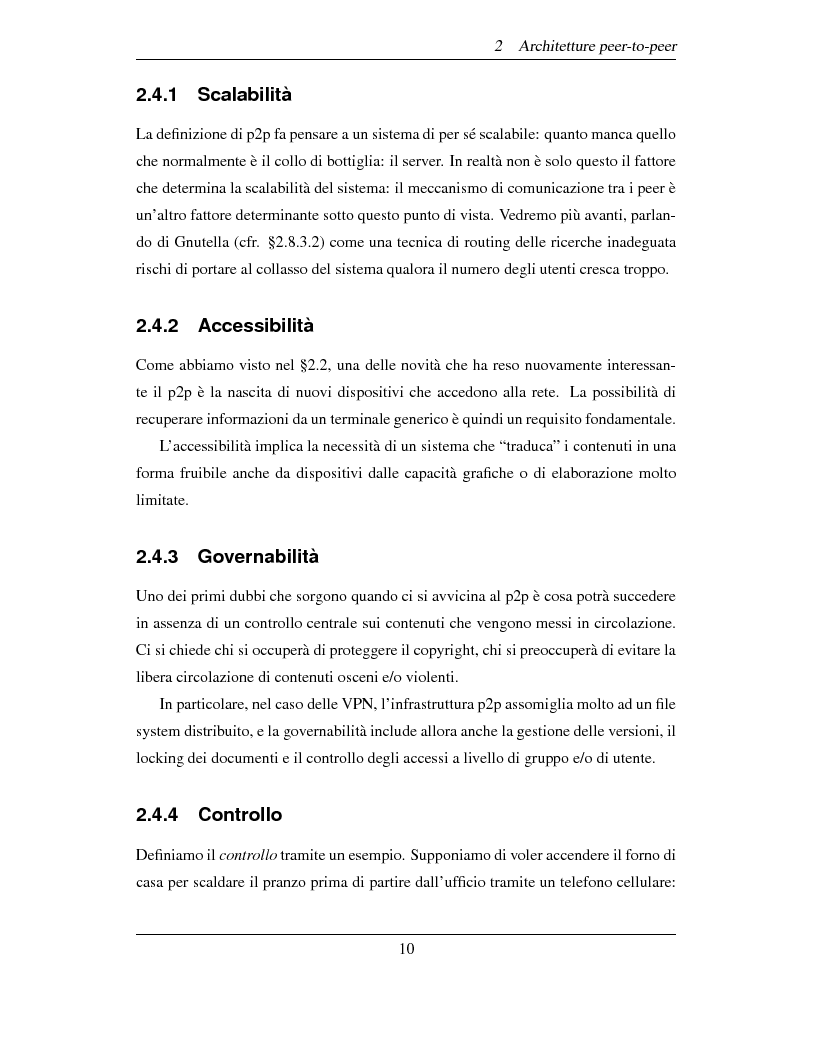 Anteprima della tesi: Confronto di protocolli di routing delle richieste per il resource discovery in applicazioni peer-to-peer, Pagina 10