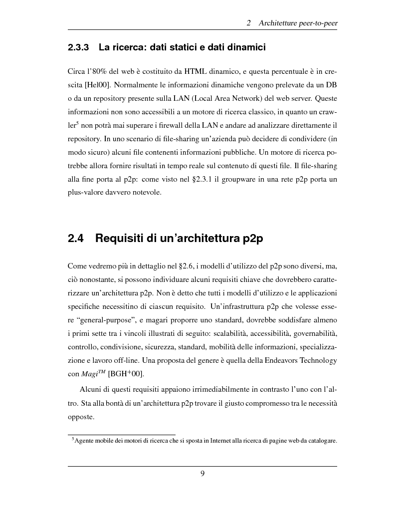Anteprima della tesi: Confronto di protocolli di routing delle richieste per il resource discovery in applicazioni peer-to-peer, Pagina 9