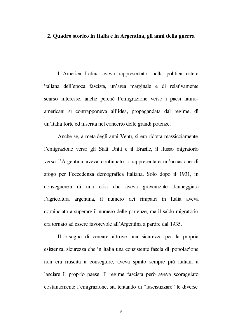 Anteprima della tesi: Le relazioni tra l'Italia e l'Argentina durante i primi anni del governo Peron, 1945-1949, Pagina 3