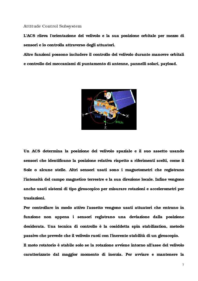 Anteprima della tesi: Tecnologie per il dispiegamento di pannelli solari per applicazioni spaziali. L'esempio del satellite Prima. Analisi preliminare cinematico-strutturale, Pagina 5