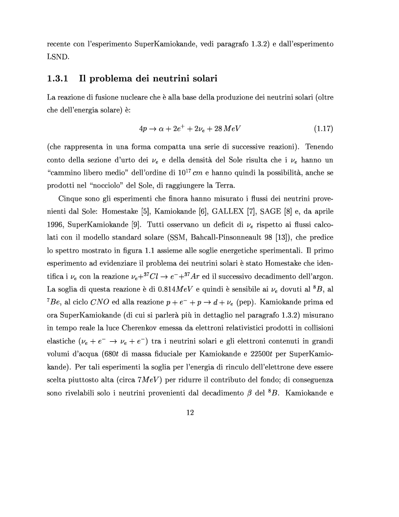Anteprima della tesi: Decadimento tau -> 3pi nutau per la ricerca delle oscillazioni numu -> nutau in Chorus, Pagina 12
