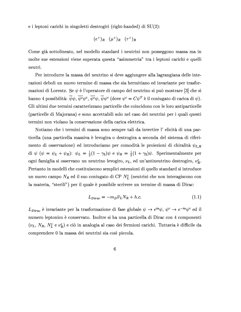 Anteprima della tesi: Decadimento tau -> 3pi nutau per la ricerca delle oscillazioni numu -> nutau in Chorus, Pagina 6