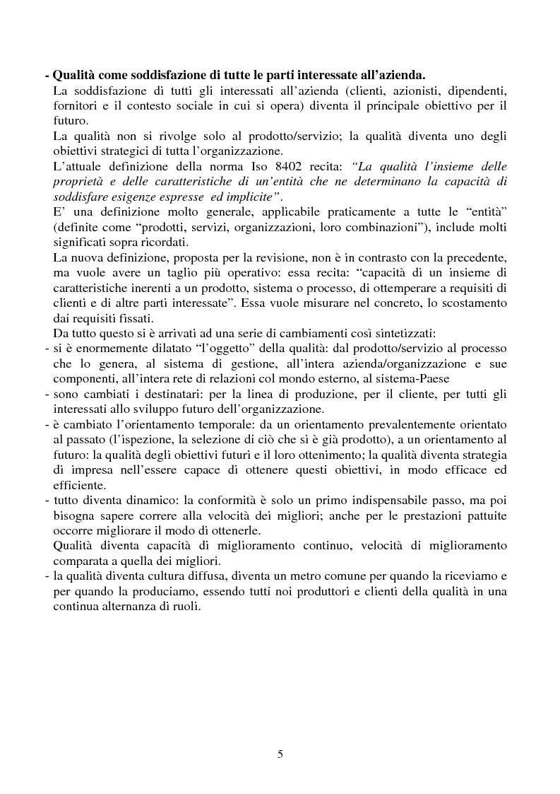 Anteprima della tesi: Sviluppo di un sistema integrato di controllo della qualità e dell'igiene in un'industria di produzione del cioccolato, Pagina 5