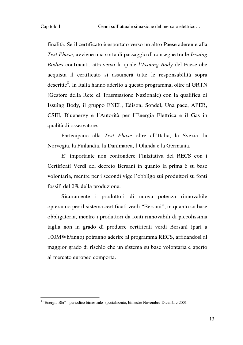 Anteprima della tesi: Il finanziamento dei progetti integrati di sviluppo territoriale orientato alle fonti rinnovabili, strumenti per la raccolta del risparmio privato e l'incentivazione del mercato, Pagina 15