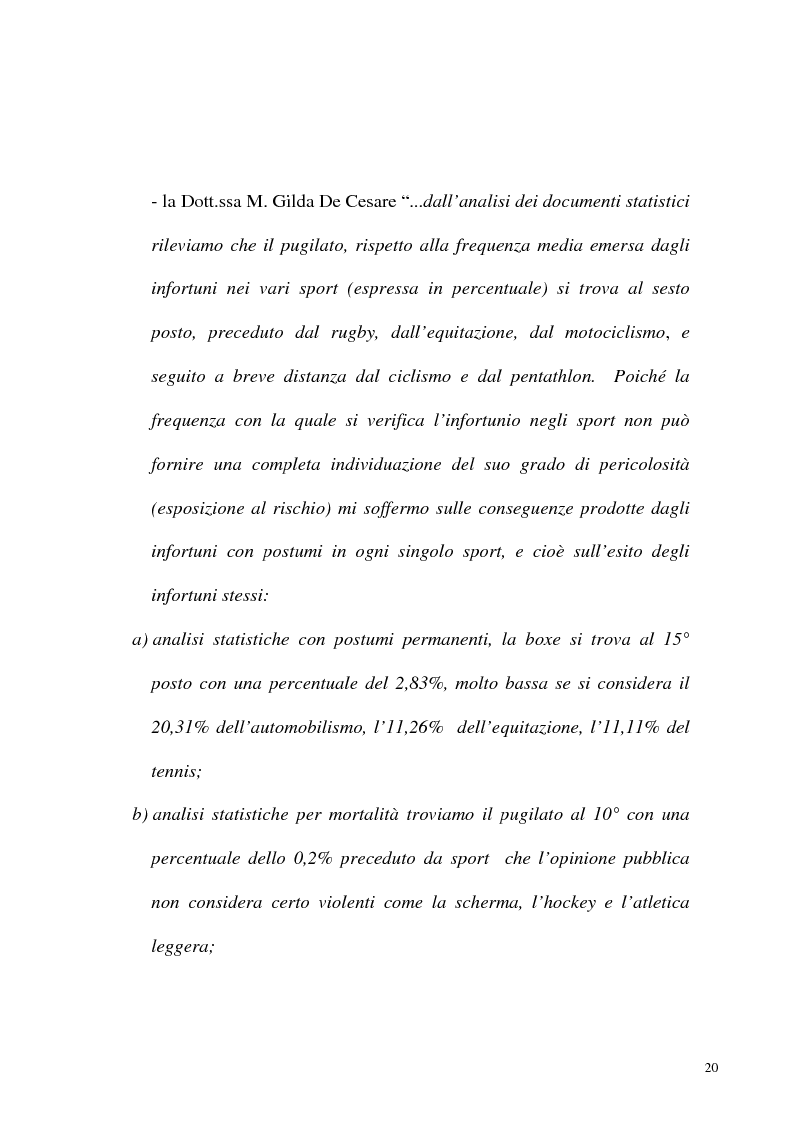Anteprima della tesi: Gli sport individuali in una prospettiva psico-pedagogica: la boxe, Pagina 14