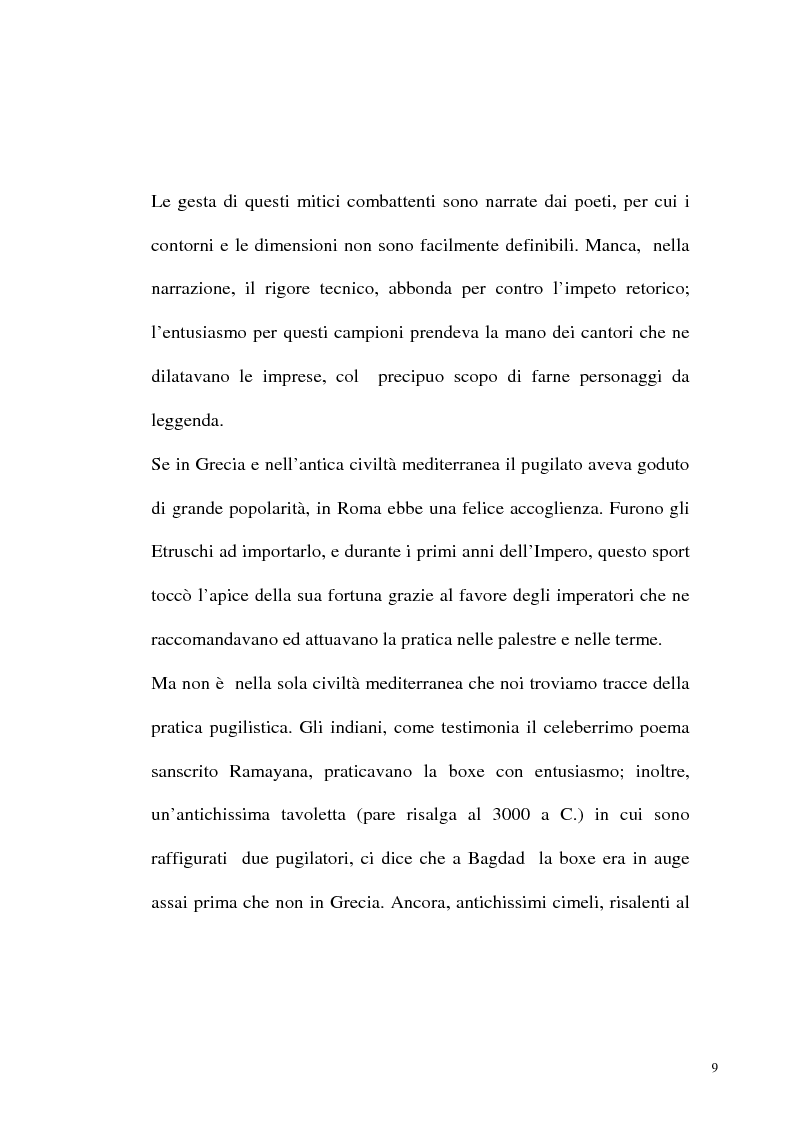 Anteprima della tesi: Gli sport individuali in una prospettiva psico-pedagogica: la boxe, Pagina 3