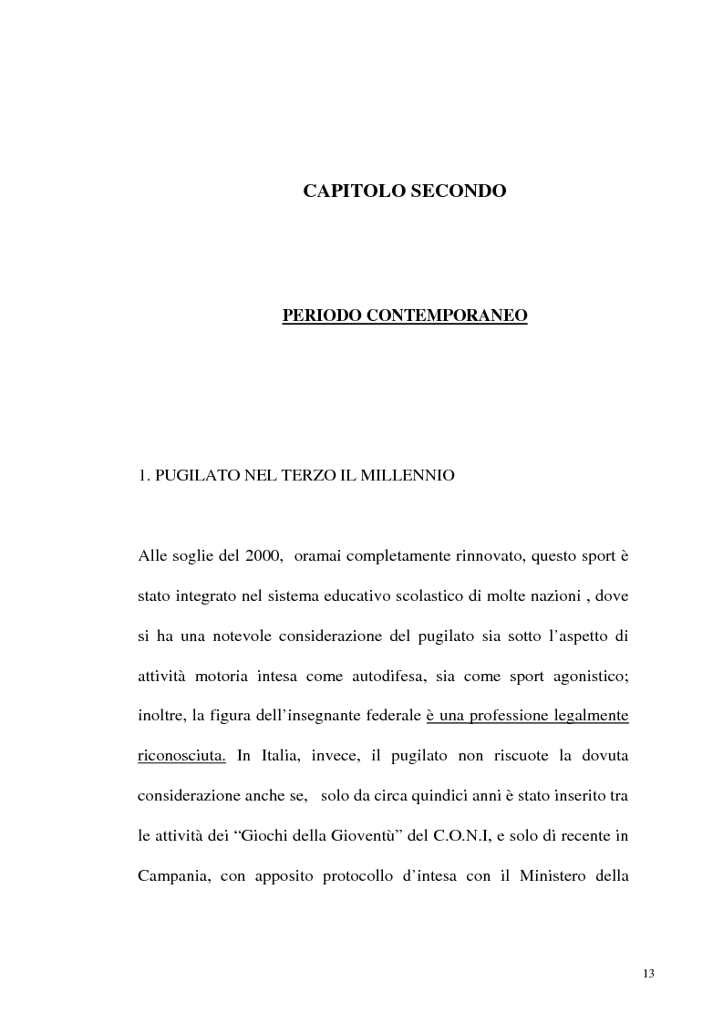 Anteprima della tesi: Gli sport individuali in una prospettiva psico-pedagogica: la boxe, Pagina 7