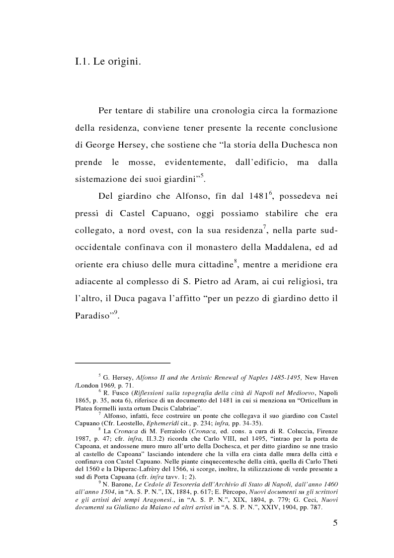 Anteprima della tesi: La villa della Duchesca attraverso le fonti, Pagina 3