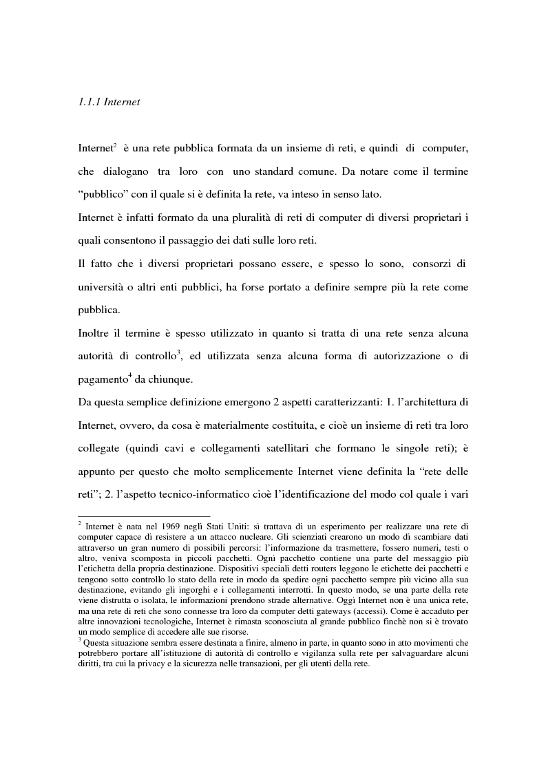 Anteprima della tesi: Il ruolo delle banche nel commercio elettronico, Pagina 9