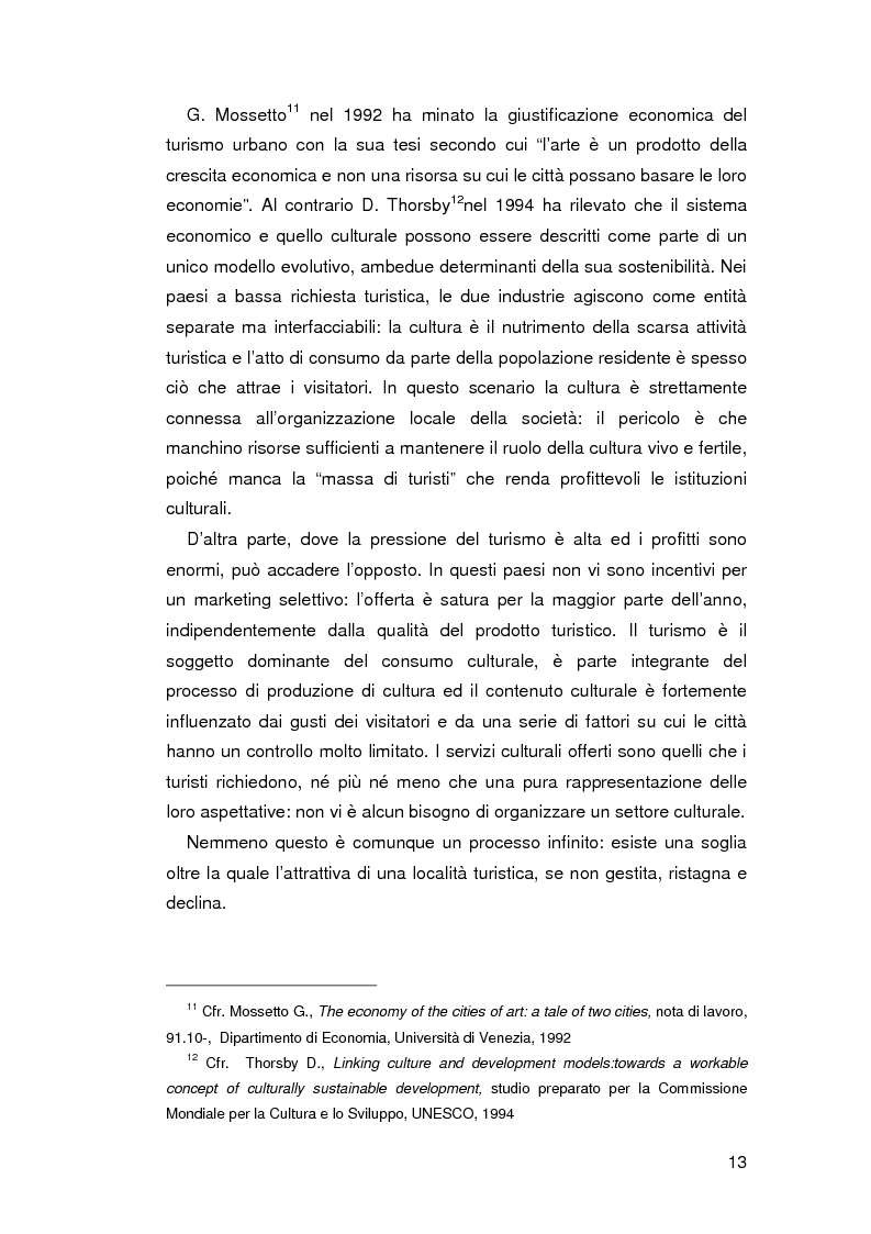 Anteprima della tesi: Le attrattive culturali per un turismo urbano sostenibile: il caso Tate Modern, Pagina 11