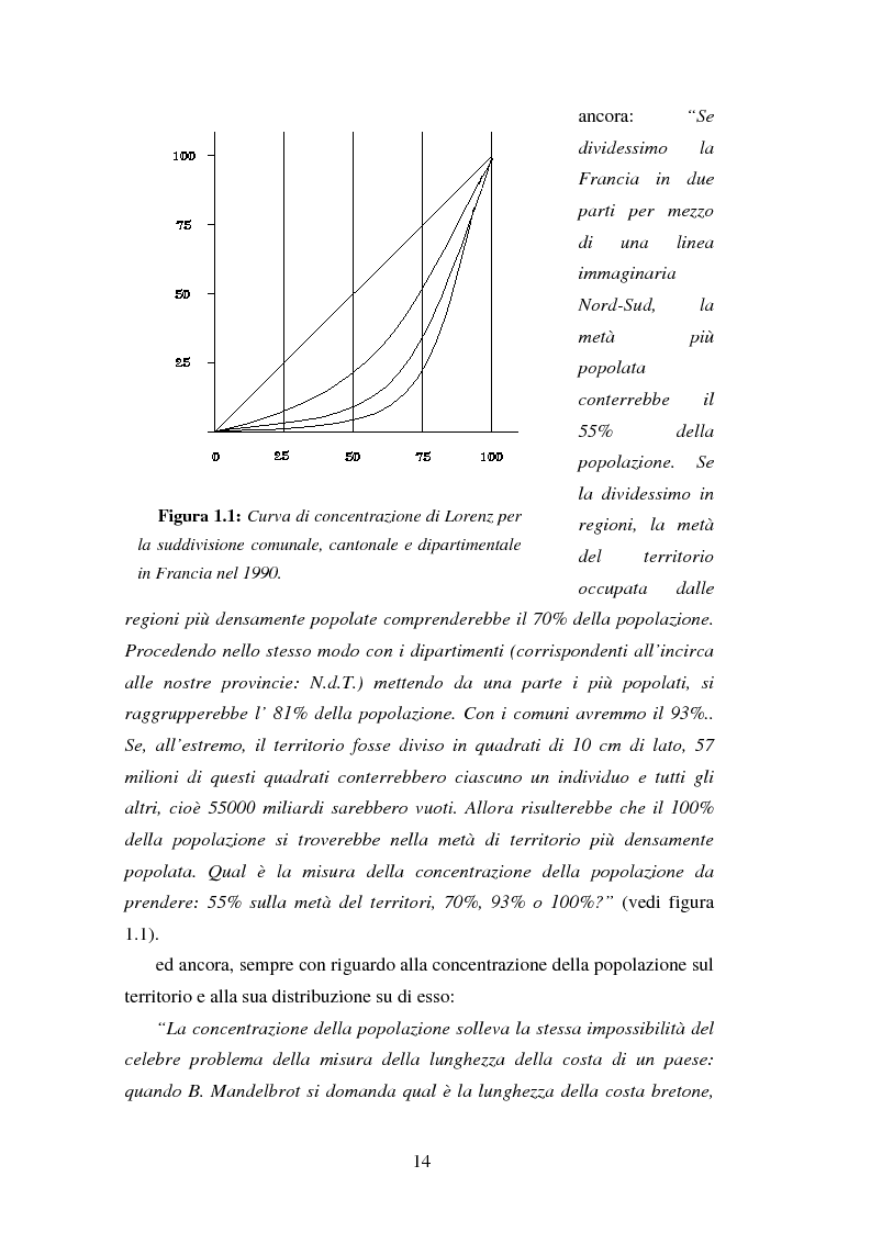 Anteprima della tesi: Proiezioni demografico-sociali per microaree: studio di fattibilità per il Comune di Vicenza, Pagina 14