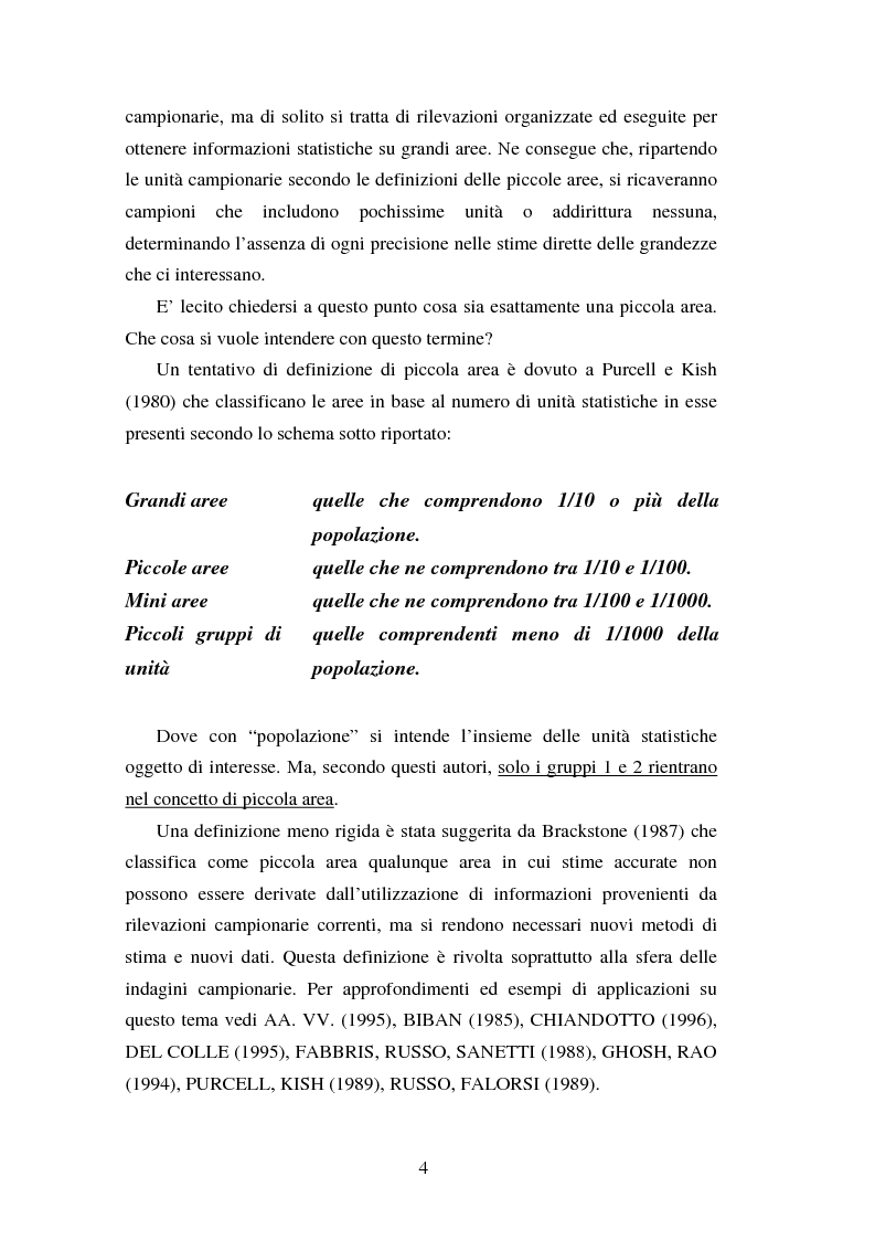 Anteprima della tesi: Proiezioni demografico-sociali per microaree: studio di fattibilità per il Comune di Vicenza, Pagina 4