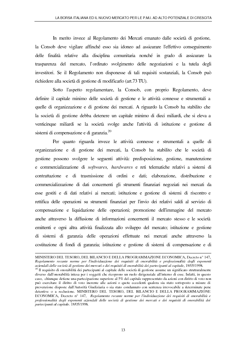 Anteprima della tesi: La valutazione delle società, con particolare riferimento alle net companies, ai fini della quotazione in Borsa, Pagina 15