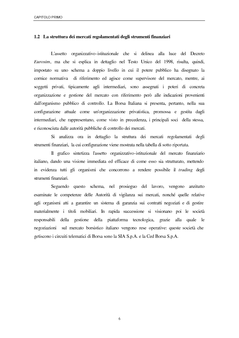 Anteprima della tesi: La valutazione delle società, con particolare riferimento alle net companies, ai fini della quotazione in Borsa, Pagina 8