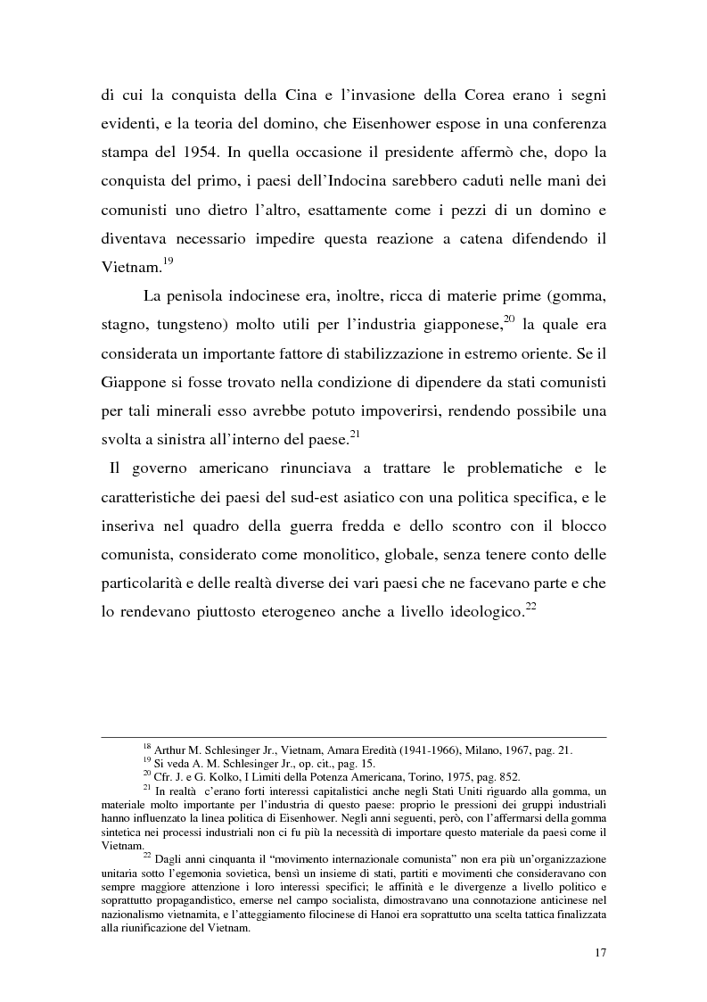 Anteprima della tesi: Vietnam e Afghanistan: uno ''scacco'' speculare, Pagina 15