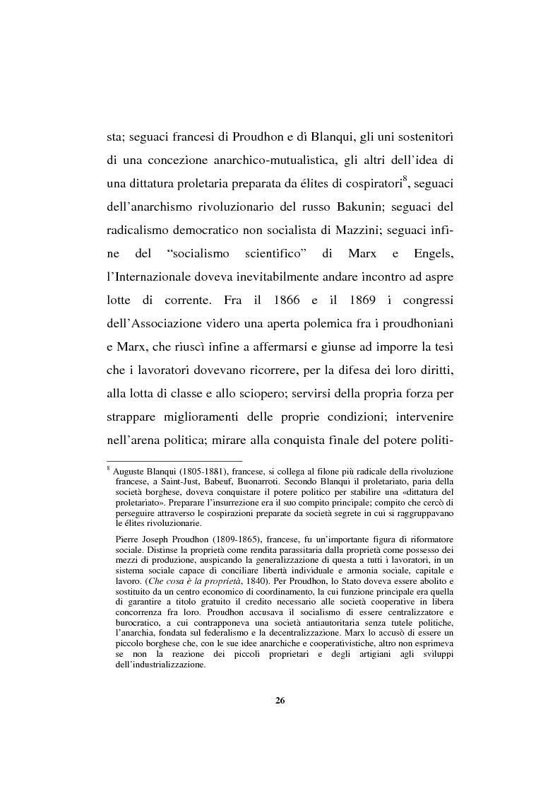 Anteprima della tesi: Il sindacalismo europeo. Dalle premesse storiche alla Confederazione europea dei sindacati., Pagina 14