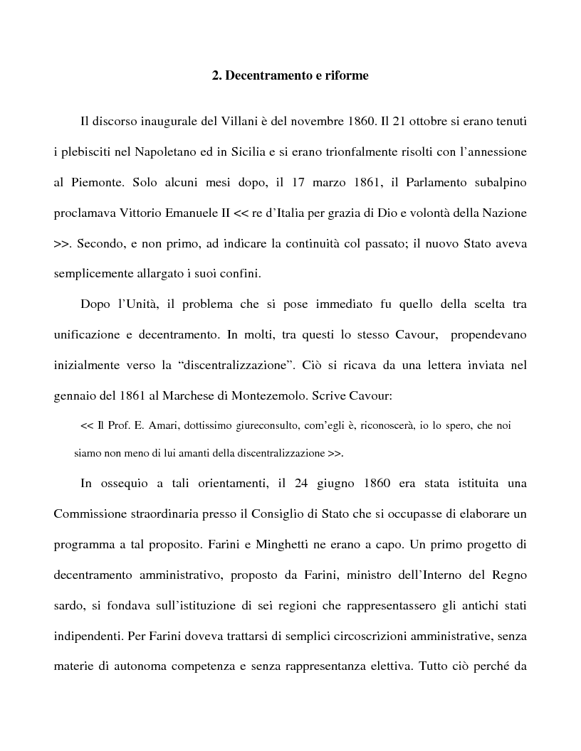 Anteprima della tesi: Il pensiero di Ferdinando Villani. ''La legge e le riforme'' - Discorso inaugurale del Prof. Ferdinando Villani per la riapertura della cattedra di Diritto Penale nel Real Collegio delle Scuole Pie di Foggia - Novembre 1860, Pagina 7