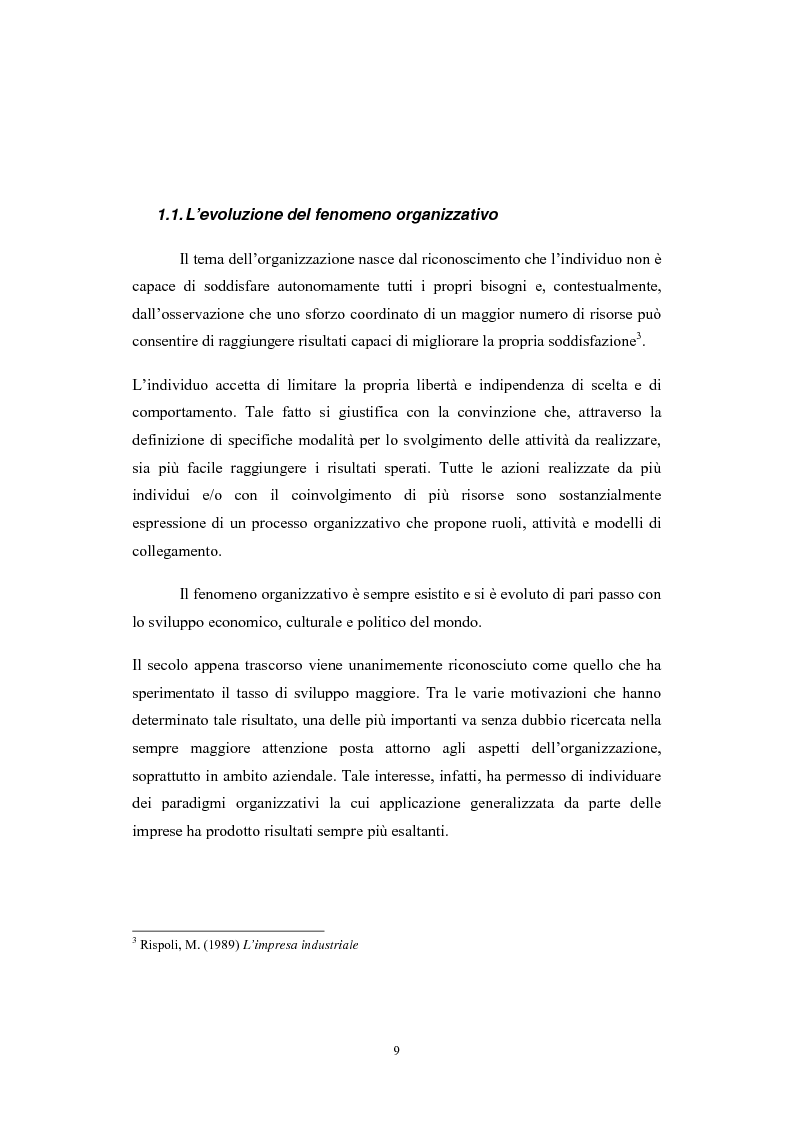 Anteprima della tesi: Gli accordi interaziendali: alcune evidenze empiriche, Pagina 6