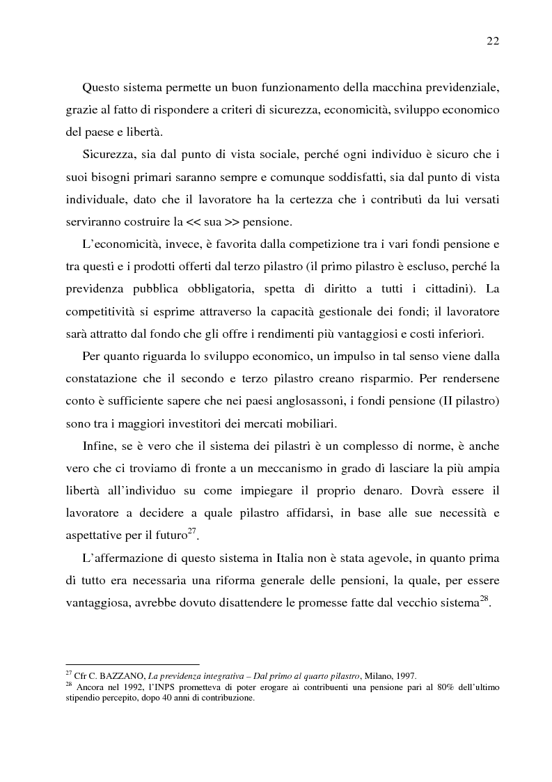 Estratto dalla tesi: Autonomia collettiva e fondi pensione