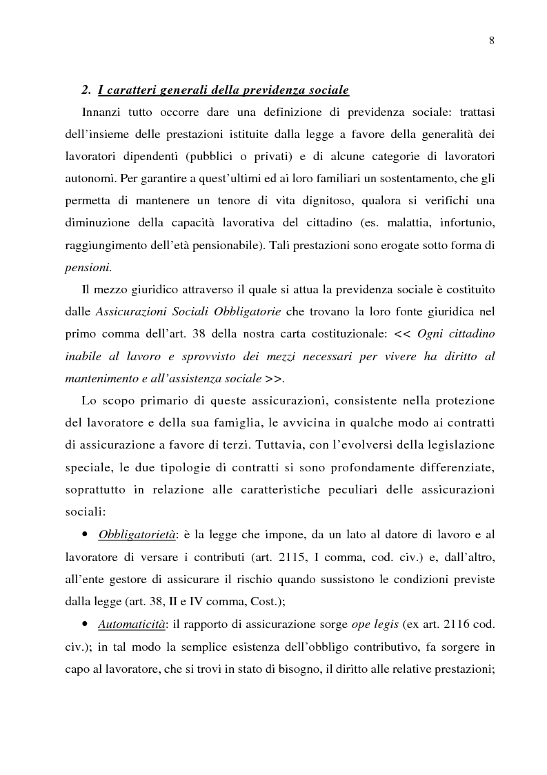 Anteprima della tesi: Autonomia collettiva e fondi pensione, Pagina 5