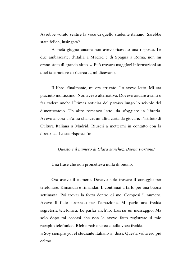 Anteprima della tesi: Últimas noticias de Clara Sánchez, Pagina 13