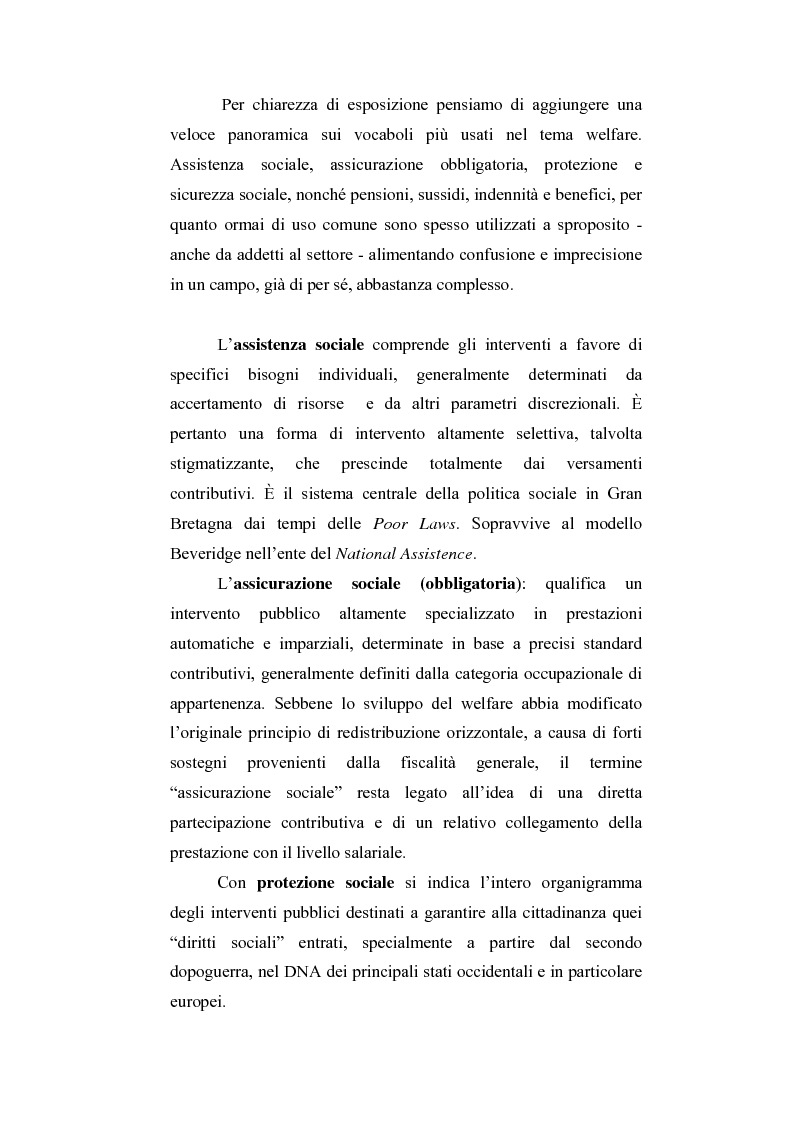 Anteprima della tesi: Il piano Beveridge e l'Italia: la reazione alla proposta di riforma del sistema di sicurezza sociale britannico negli anni di guerra 1942-1945, Pagina 8