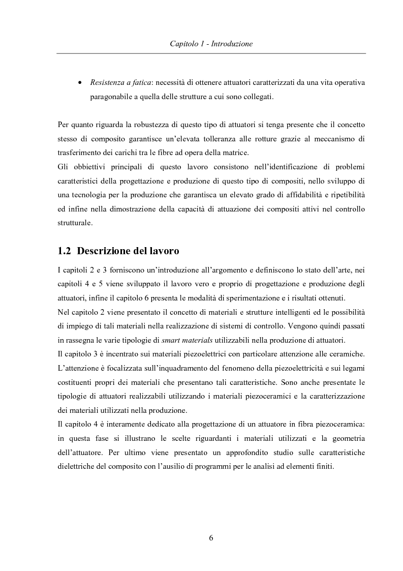 Anteprima della tesi: Sviluppo di attuatori in fibra piezoceramica, Pagina 3