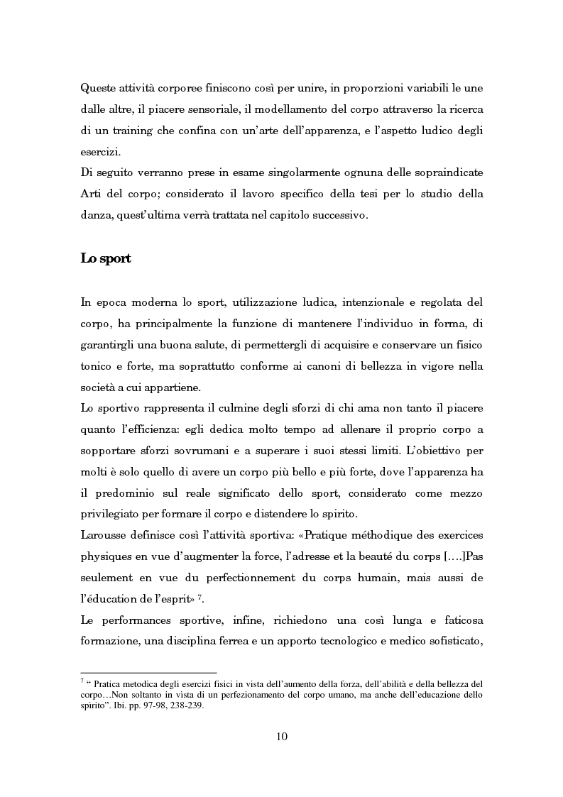 Anteprima della tesi: Pratica coreutica e sintomatologia anoressica in adolescenza, Pagina 10