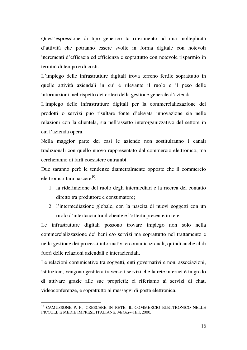 Anteprima della tesi: Internet e la comunicazione aziendale, Pagina 10
