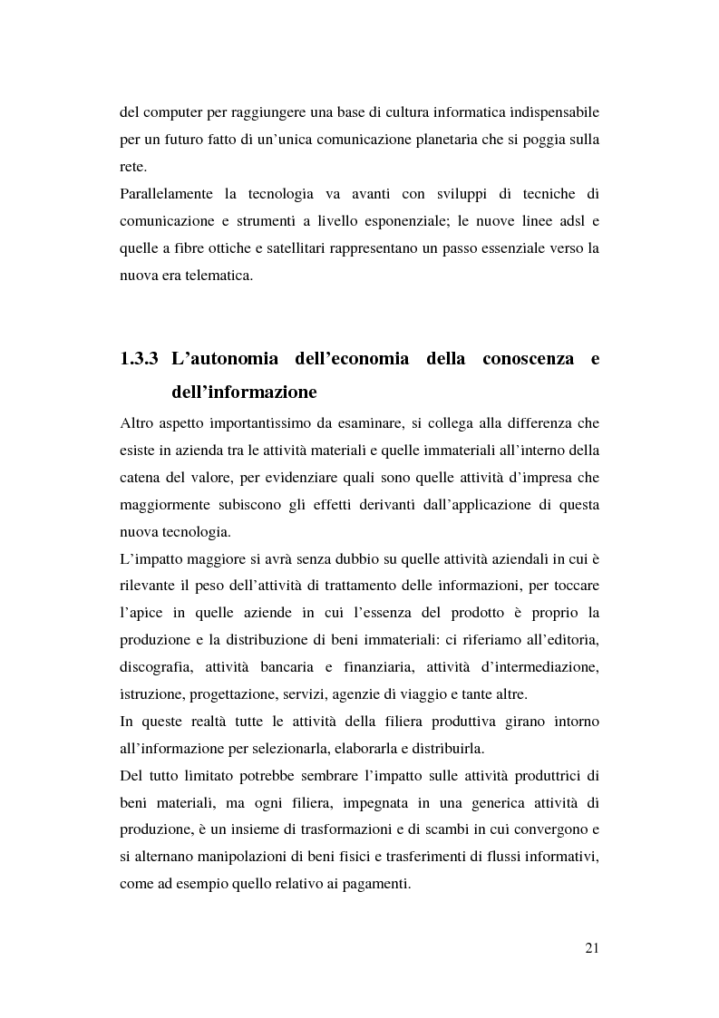 Anteprima della tesi: Internet e la comunicazione aziendale, Pagina 15