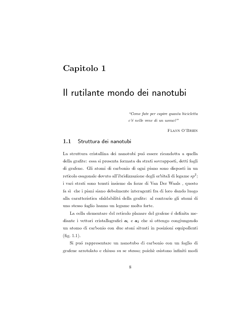 Anteprima della tesi: NanoFET basati su nanotubi di carbonio, Pagina 8