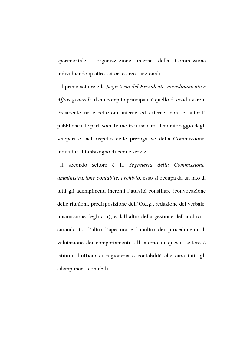 Anteprima della tesi: Il potere sanzionatorio della Commissione di Garanzia nella legge 11 aprile 2000 n. 83, Pagina 10