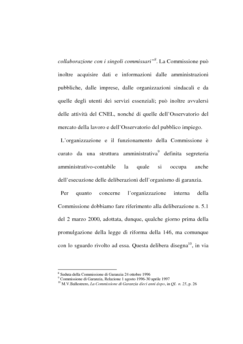Anteprima della tesi: Il potere sanzionatorio della Commissione di Garanzia nella legge 11 aprile 2000 n. 83, Pagina 9