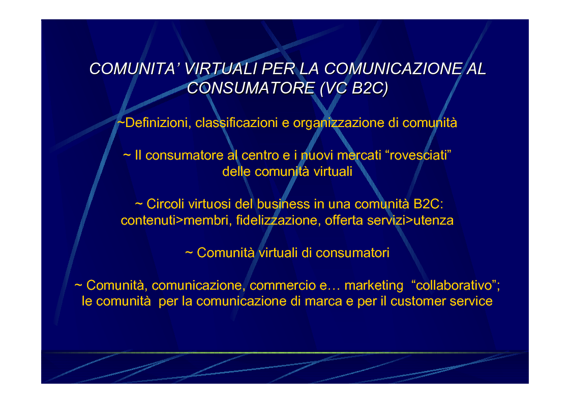 Anteprima della tesi: Una nuova prospettiva per la comunicazione d'impresa in rete: le comunità virtuali, Pagina 3