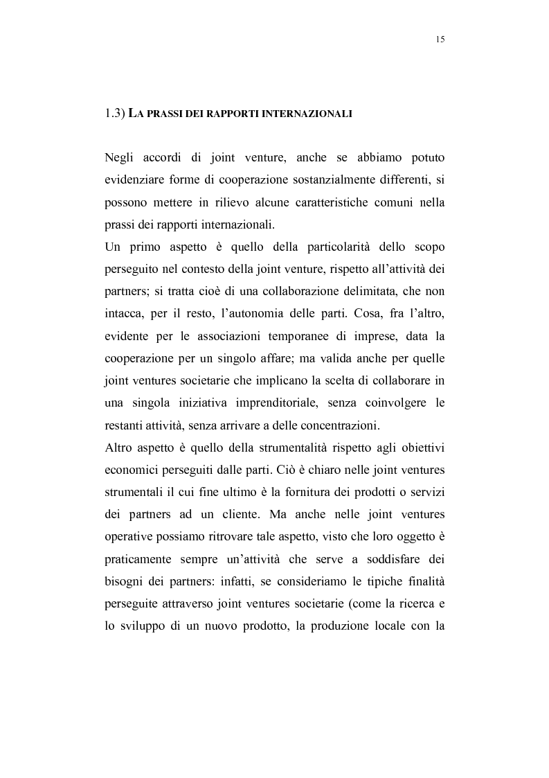 Anteprima della tesi: La costituzione di joint ventures miste con i paesi PECO, Pagina 11