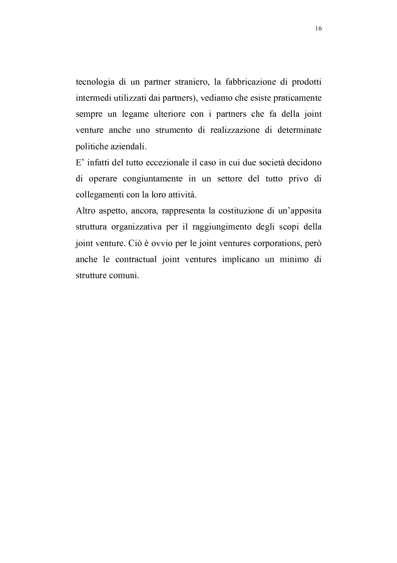 Anteprima della tesi: La costituzione di joint ventures miste con i paesi PECO, Pagina 12