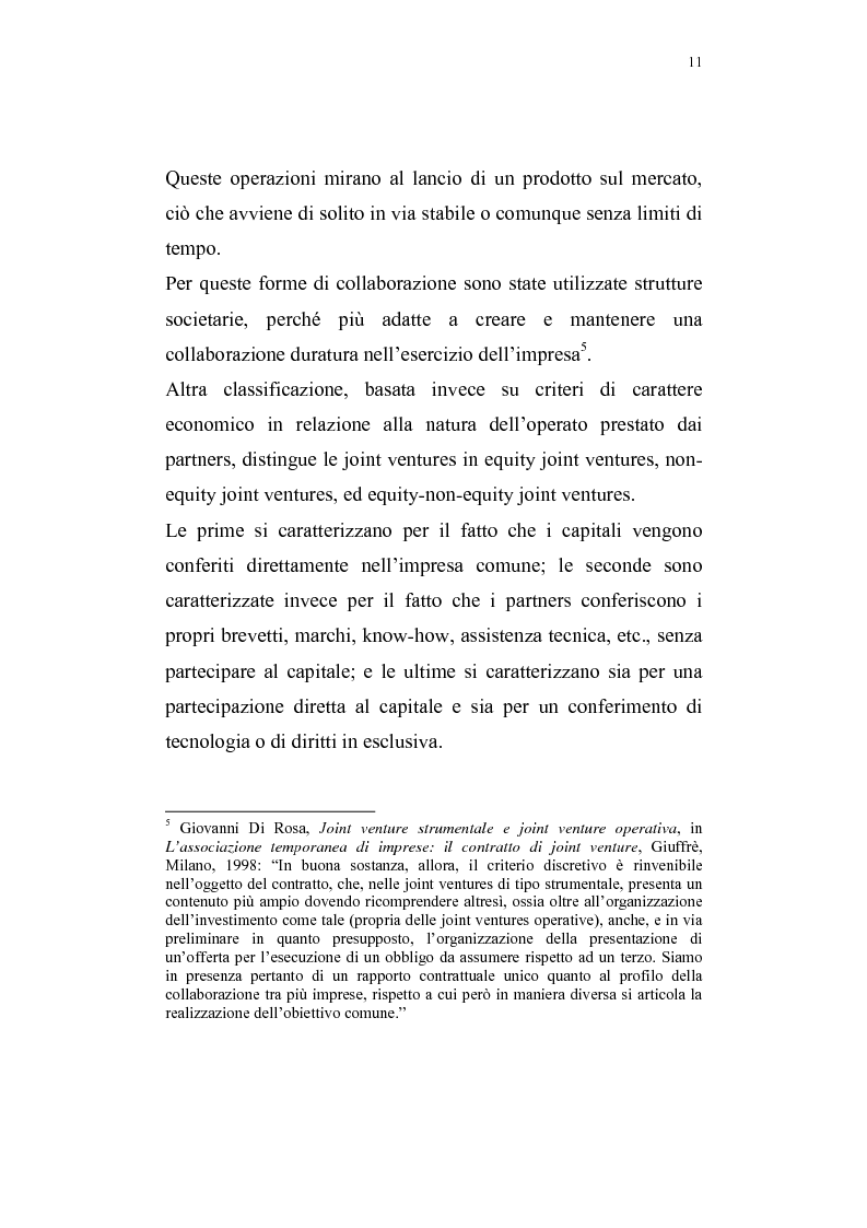 Anteprima della tesi: La costituzione di joint ventures miste con i paesi PECO, Pagina 7