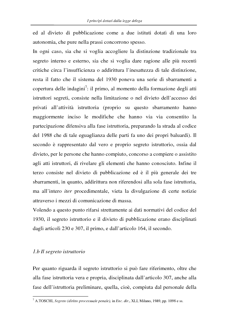 Anteprima della tesi: Segreto investigativo e mezzi di comunicazione di massa, Pagina 5
