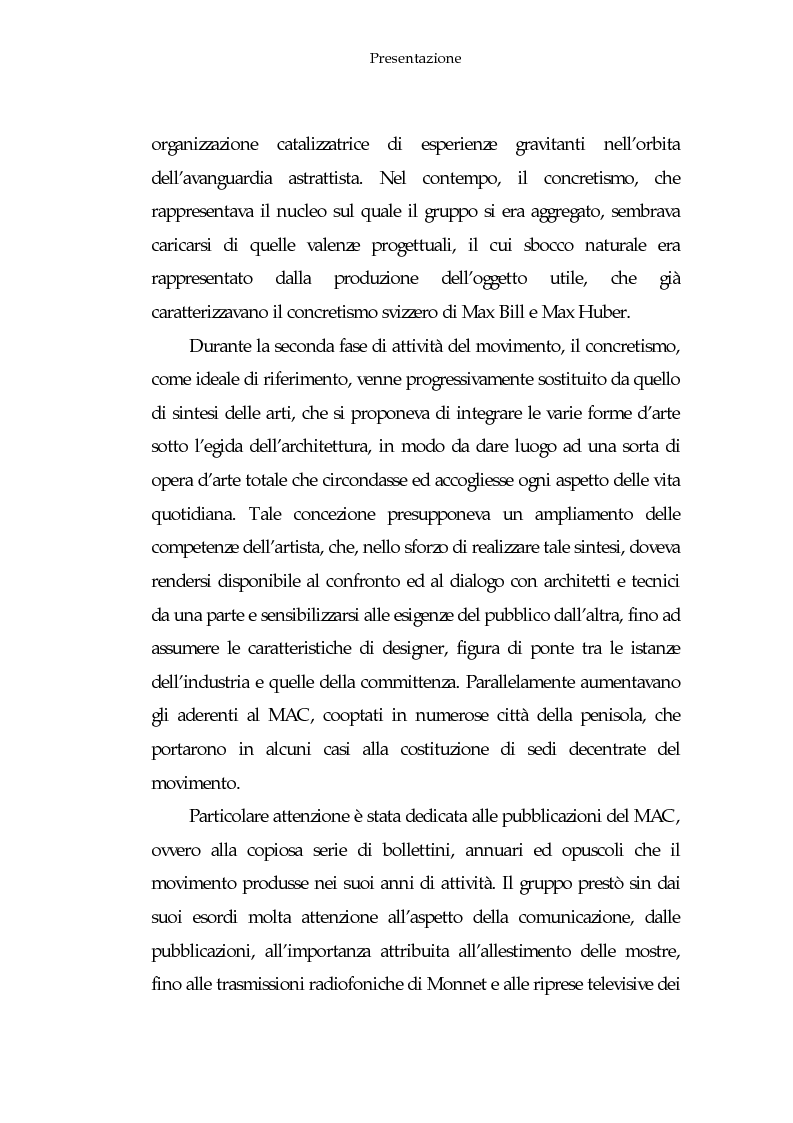 Anteprima della tesi: Il MAC ed il dibattito sul design, Pagina 4