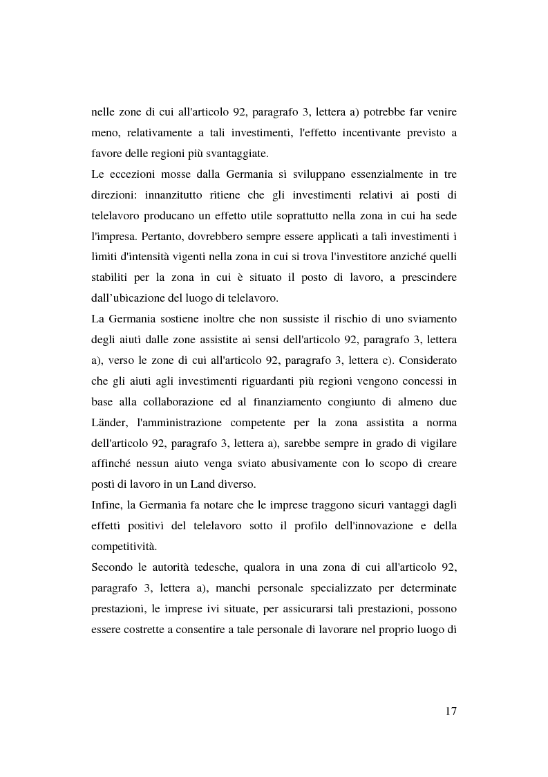 Anteprima della tesi: Il telelavoro nella Comunità europea: status quo e prospettive di regolamentazione, Pagina 12