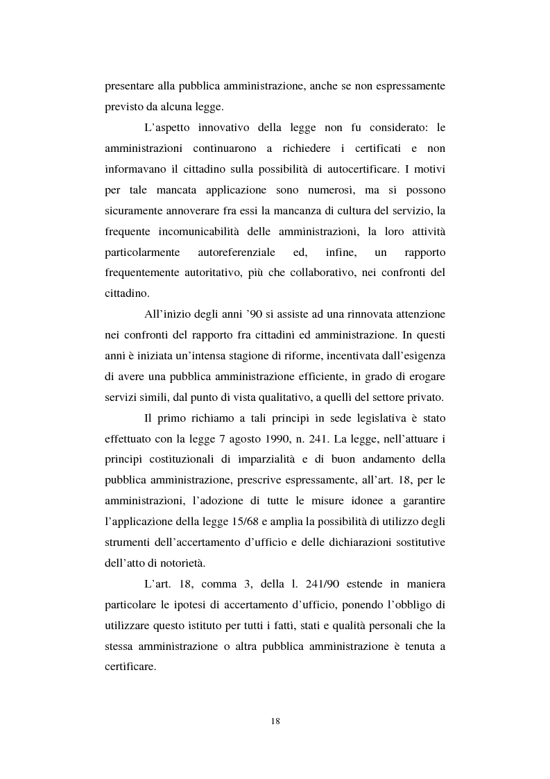 Anteprima della tesi: La semplificazione del procedimento di pubblico appalto, Pagina 13