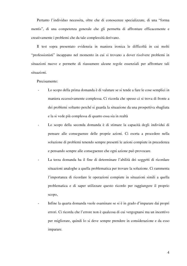 Anteprima della tesi: Come mettere una giraffa nel frigorifero. Formazione a distanza e problem-solving: elaborazione e sperimentazione di un training ipermediale, Pagina 2