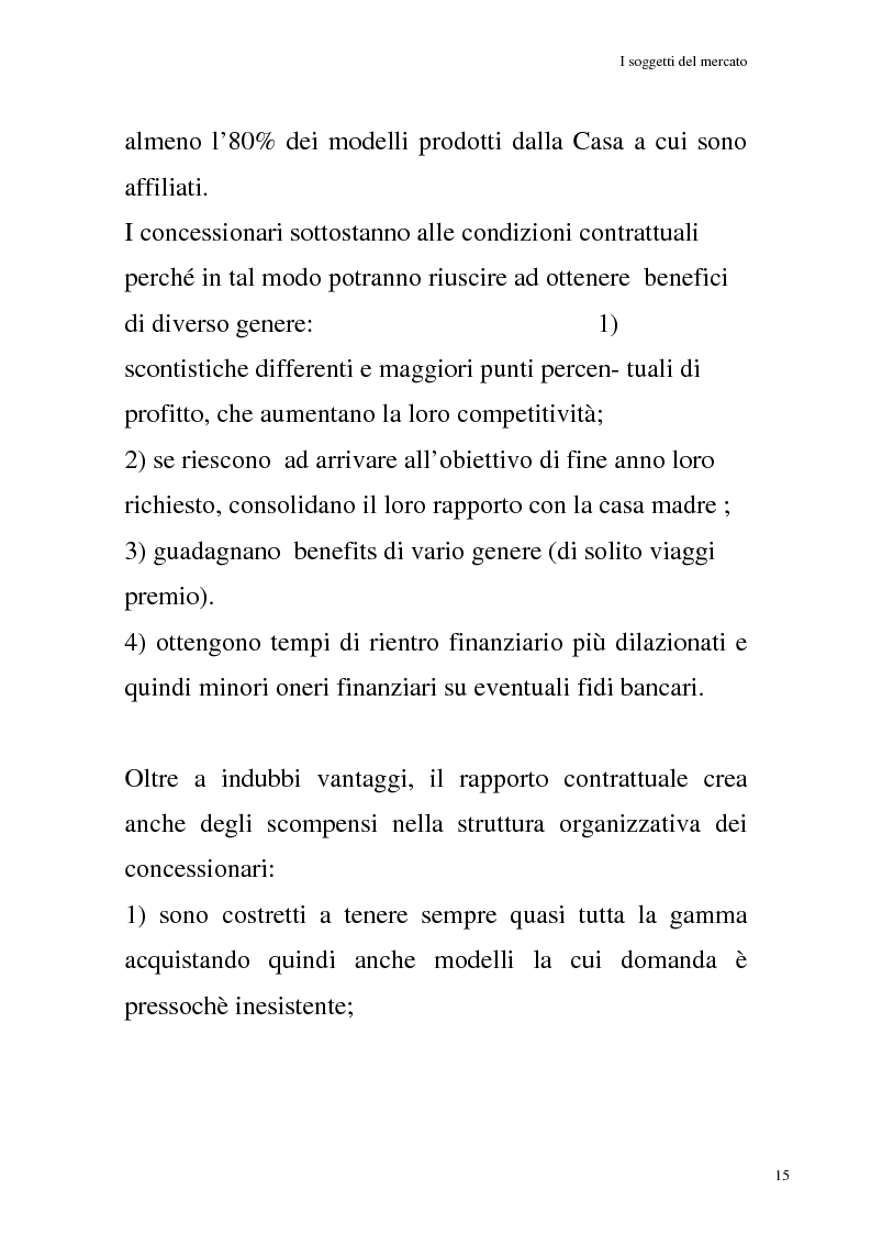 Anteprima della tesi: La commercializzazione delle moto in Italia e gli effetti della rottamazione sui C/F, Pagina 11