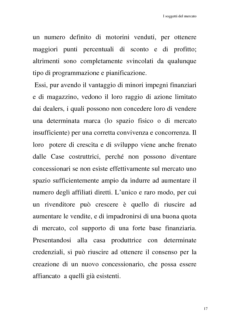 Anteprima della tesi: La commercializzazione delle moto in Italia e gli effetti della rottamazione sui C/F, Pagina 13