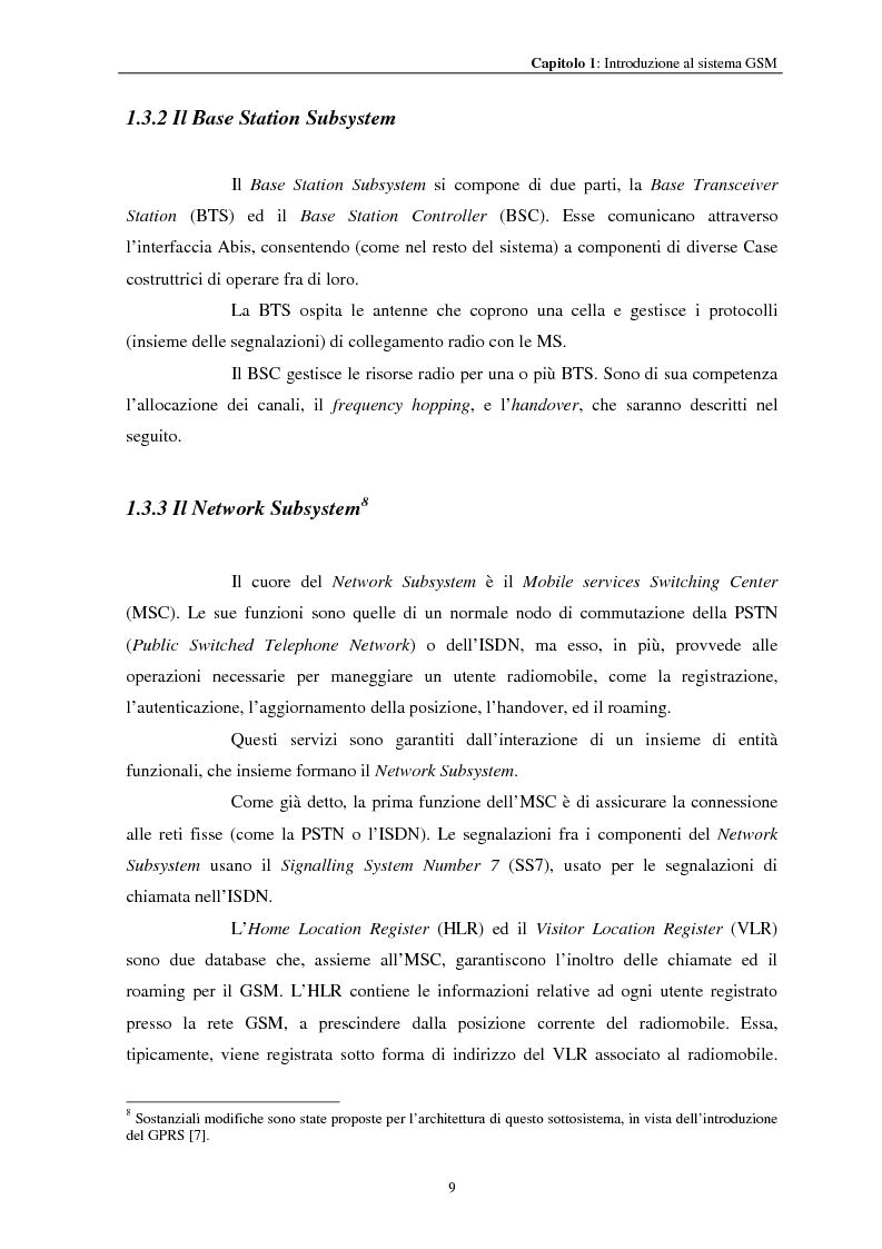 Anteprima della tesi: Misure a radiofrequenza per la verifica di conformità di terminali mobili GSM: aspetti normativi e nuove proposte, Pagina 12